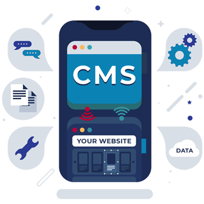 CMS website development India